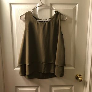Stella Luce army green blouse